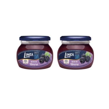 Imagem de Geleia de Amora Com Pedaços 230g Linea - Kit 2 Unidades