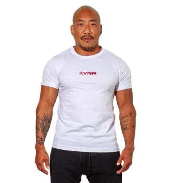 Imagem de Camiseta Masculina KVRA 300 - Branco, Branco, M