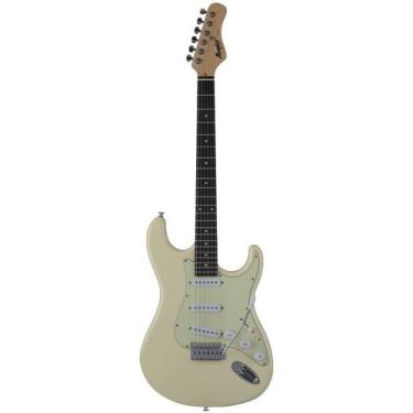 Imagem de Guitarra Memphis MG30 OWH  Stratocaster Clássica com Escala Escura