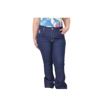 Imagem de Calça Flare feminina basic jeans - Os vaqueiros , 36