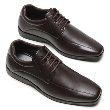 Imagem de Sapato Social Masculino Café Casual -West Boots, 40, Marrom
