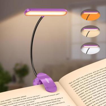 Imagem de Book Light Gritin Recarregável 19 LED com 3 temperaturas de cor