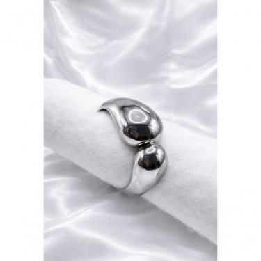 Imagem de Bracelete Feminino 13006D Liga Metálica Largo 6cm X 5cm Prata Elegante Moderno Luxo