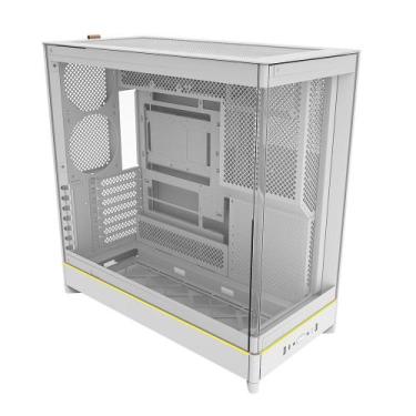 Imagem de Gabinete Gamer Montech HS02, Mid-Tower, ATX, Vidro Temperado, Sem FANs