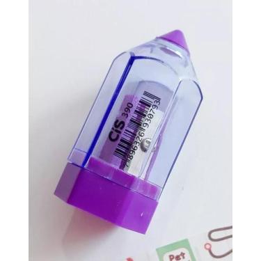 Imagem de Apontador Escolar Coletor - 390 - CIS -, Roxo