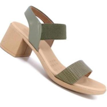 Imagem de Sandalia Usaflex Ma13003 Feminina, Verde, 37