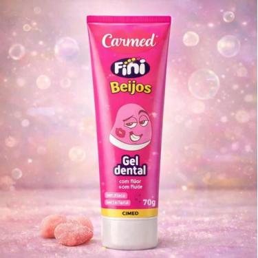 Imagem de Gel Dental Anti-cáries Fini Beijos Cimed 70g