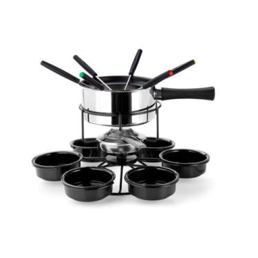 Imagem de Conj fondue 7918 carroussel mont blanc 17pcs forma, UNICA
