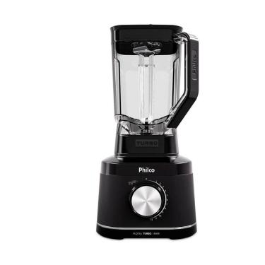 Imagem de Liquidificador Philco PLQ15A 1500W 3,1L com Função Pulso e Autolimpeza 12 Velocidades Preto 220V