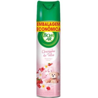 Imagem de Bom Ar Cheirinho de Talco Embalagem Econômica Aerosol 360ml