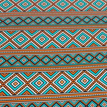 Imagem de 3 Metros Tecido Oxford Estampado Africano 100% Poliéster Estampas:123 