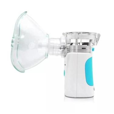 Imagem de Nebulizador Portátil Mini Inalador Silencioso Ultrassônico Automático 