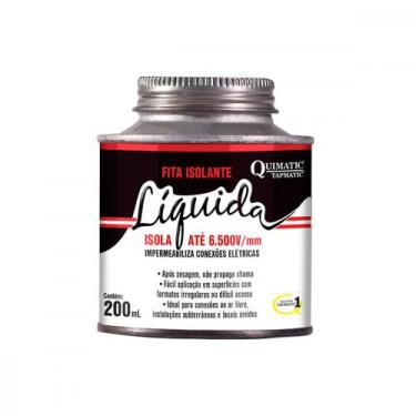 Imagem de Fita Isol. Liq.Preta Quimatic 200Ml - tapmatic
