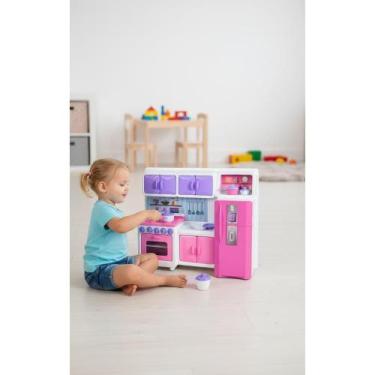 Imagem de 2x Cozinha Infantil Completa Cristal: Diversão & Aprendizado - Congrat
