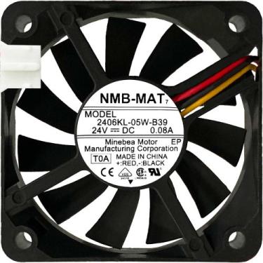 Imagem de Cooler 2406KL-05W-B39 24V 0.08A 1.92W 3 Fios 3P 60X60X15 C2 - NMB-MAT