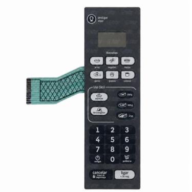 Imagem de Membrana Teclado Microondas Consul Cmo20 Cmo 20 Espelhada - Compatível