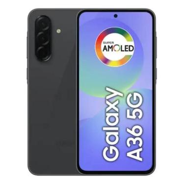 Imagem de Smartphone Samsung Galaxy A36 5G 128GB Preto 6GB RAM Câmera Tripla 50M