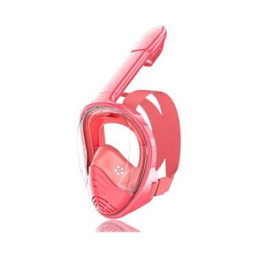 Imagem de Máscara De Snorkel Infantil Com Suporte Para Câmera, Visão Ampla, Anti