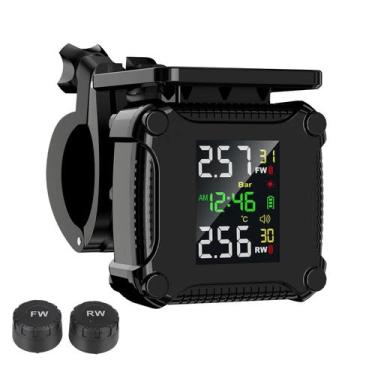 Imagem de Sistema De Monitoramento De Pressão De Pneus Para Motocicletas (TPMS) 