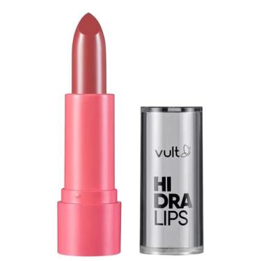 Imagem de Vult Cosméticos Batom Cremoso Quartzo Rosa Hidra Lips 3,6g Lábios Uso 