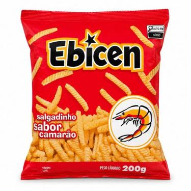 Imagem de SALGADINHO GLICO EBICEN 200g CAMARÃO