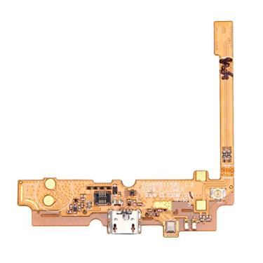 Imagem de HAIJUN Peças de substituição para telefone celular, conector de carregamento USB, cabo flexível e microfone para cabo flexível LG Optimus L70 / D321 / D325 / MS323