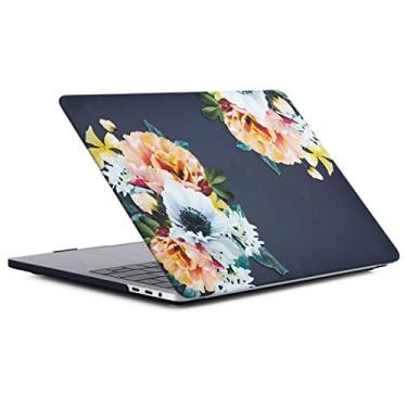 Imagem de Capa ultrafina PC rígida para MacBook Pro de 13,3 polegadas com capa traseira de telefone Touch Bar (cor: 1)