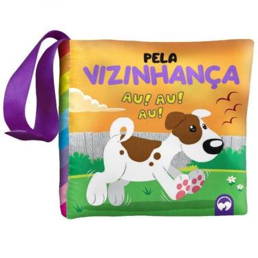 Imagem de Livro Bebê Feliz - Pela Vizinhança: Livro De Pano Infantil