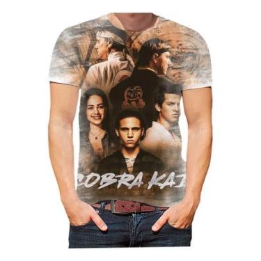 Imagem de Camisa Camiseta Cobra Kai Karatê Kid Série Seriado Filme 08 - Estilo K