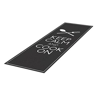 Imagem de Style Brazil Tapete Passadeira de Cozinha Keep Calm And Cook On-50 x 160
