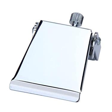 Imagem de LuDa Placa traseira banjo cromada de reposição com 5 cordas