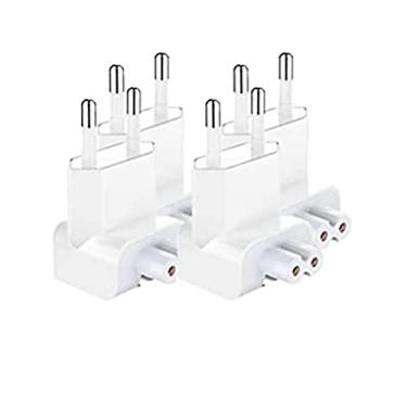 Imagem de Genérico 4x Plug Adaptador Para Macbook, iPhone, iPad Branco
