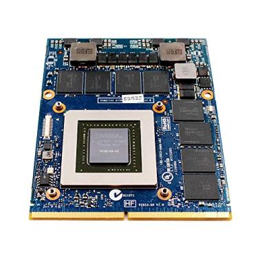 Imagem de Placa de vídeo de substituição GPU de 8 GB, para laptop Dell Precision M6700 M6800 Alienware 17 18 M18X R2 R3 M17X R4 R5 Clevo Gaming, placa de vídeo NVIDIA GeForce GTX 880M GDDR5 MXM