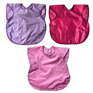 Imagem de KIT 3 BABADORES REGATAS IMPERMEÁVEIS BLW (MENINA)