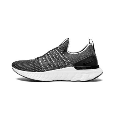 Imagem de Nike React Phantom Run Flyknit 2 Womens Casual Running Shoe Cj0280-002 Size 7 Black/White