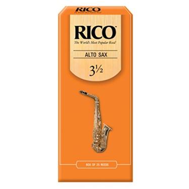 Imagem de Rico Palhetas de saxofone Alto, caixa com 25 de for a 3,5 (for a 3,5)