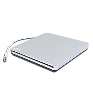 Imagem de Leitores externos de Blu-Ray DVD/CD USB-C SuperDrive para laptops Apple MacBook Pro A1534 A1707 A1708 A1707 A1706 13 15 polegadas, leitor combo tipo-C BD-ROM 8X DVD+-R DL 24X CD-RW gravador unidade óptica