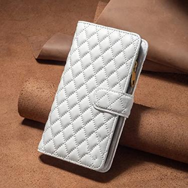 Imagem de Carteira pequena fragrância estojo de couro para Samsung Galaxy A03 A12 A13 A23 A32 A33 A51 A52 A53 A71 A72 A73 S22 Ultra S21 Plus S20 FE, branco, para Galaxy A33 5G