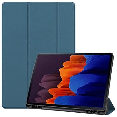 Imagem de Capa protetora para tablet Para SumSung Galaxy Tab S7 Plus 12.4"2020 (SM-T970 / T975) Tampa do caso da tabuleta, macia Tpu. Capa de proteção com auto vigília/sono Estojos para Tablet PC (Color : D