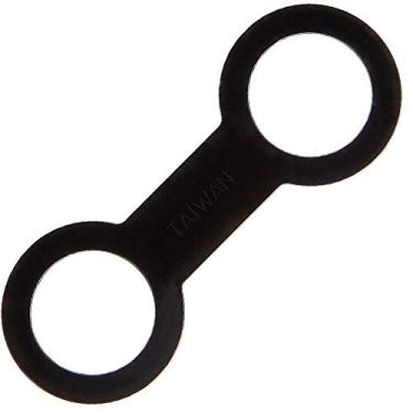 Imagem de Prendedor de Snorkel para Mergulho em Silicone Cetus Tipo 8 - Preto