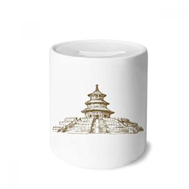 Imagem de DIYthinker China Templo do Céu Marco para Dinheiro Caixa de Cerâmica Porta-Moedas Presente