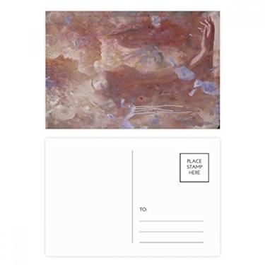 Imagem de Cartão postal Chaconne Dance XJJ pintura a óleo conjunto de cartões postais de aniversário para enviar cartões de agradecimento