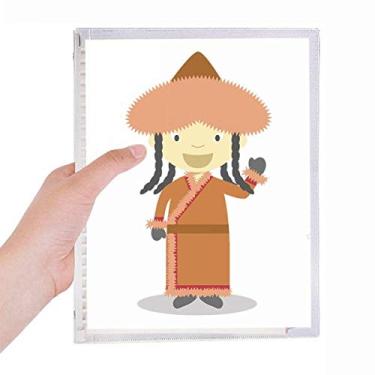 Imagem de Sorriso Sobretudo Mongólia, Caderno de Folhas Soltas, Diário Recarregável