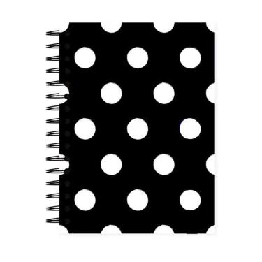 Imagem de Caderno A5 Pontilhado e Pautado Capa Dura 90 Folhas