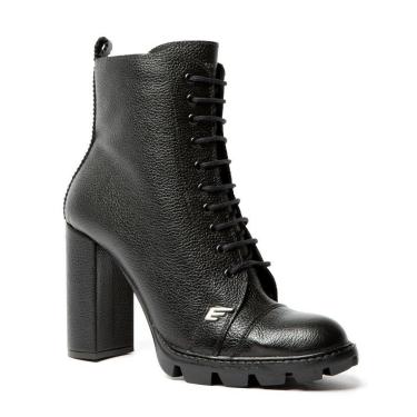 Imagem de Coturno Ellus Ankle Ellus Easa Basic Feminino Preto-Feminino