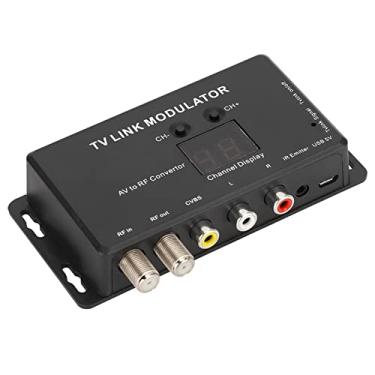 Imagem de Modulador TM70 UHF TV LINK, Modulador UHF PAL Conversor AV para RF Opcional, Conversor USB5V AV HF Adaptador Extensor IR Com Exibição de Canal para CATV