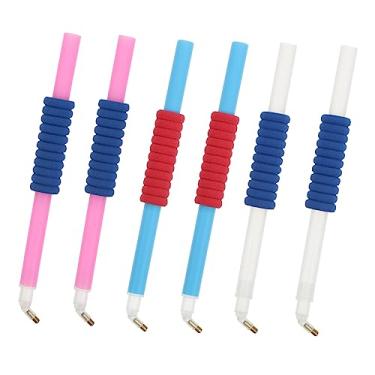 Imagem de Lurrose 12Pçs Caneta De Perfuração Canetas Artesanais Selecionador Caneta Pontilhadora Marcador De Tinta Substituição Stylus Broca Canetas De Bordado De Diamante Canetas De Broca