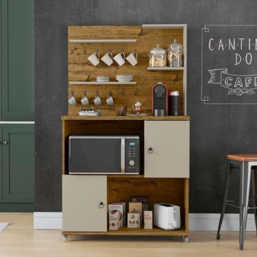 Imagem de Armário Cantinho Do Café Patrimar Móveis Aconchego 2 Portas