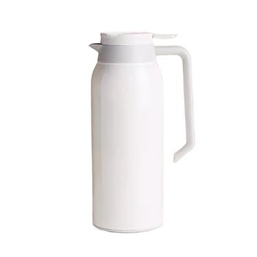 Imagem de Garrafa térmica térmica térmica nórdica de 1,5 L, chaleira de isolamento térmico doméstico à vácuo, camada dupla, cafeteira, garrafa de água quente, garrafa térmica a vácuo (tamanho : 1500 ml, cor: