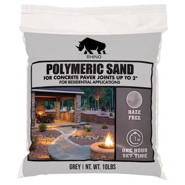Imagem de Rhino Power Bond Plus – Super areia polimérica para pavers e juntas de pedra até um máximo de 5 cm (4,5 kg, cinza ardósia)